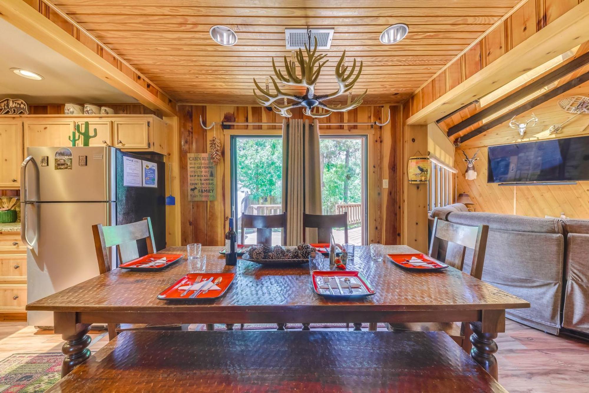 Unique Bear Country Cabin In Ruidoso With Hot Tub! 외부 사진